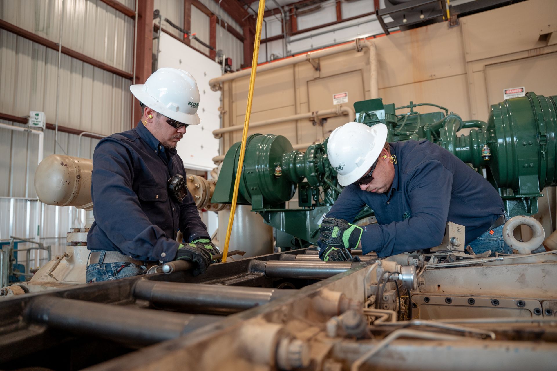 Kodiak Gas Services aftermarket services shop